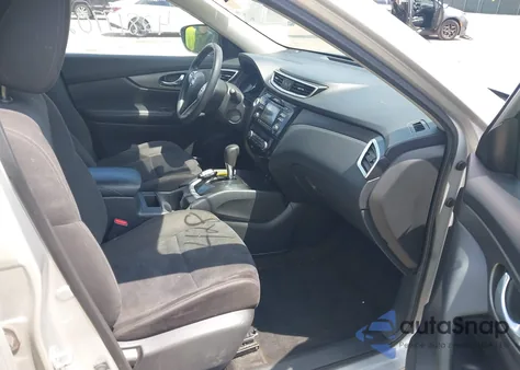 2015 Nissan Rogue Sv z USA, uszkodzony, nr VIN KNMAT2MV3FP542965